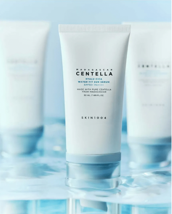 ;knjhjfgs SKIN 1004 - Madagascar Centella Hyalu-Cica Water-Fit Sun Serum - Sérum solaire