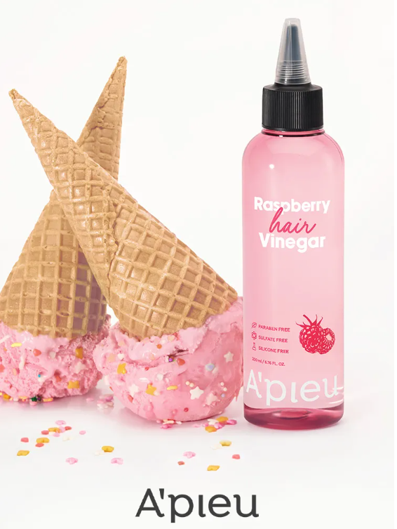 A'PIEU - Vinaigre pour cheveux à la framboise