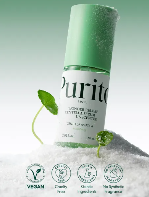 Purito SEOUL - Sérum non parfumé Wonder Releaf Centella